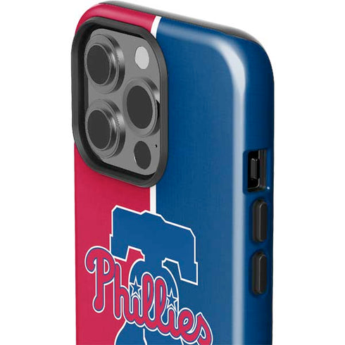MLB Philadelphia Phillies Split iPhone 15 Pro Impact Case
