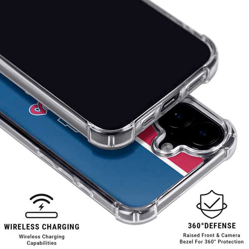 MLB Philadelphia Phillies Split iPhone 16 MagSafe Case