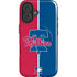 MLB Philadelphia Phillies Split iPhone 16 Magsafe Impact Case