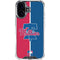 MLB Philadelphia Phillies Split iPhone 16 Plus Clear Case