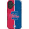 MLB Philadelphia Phillies Split iPhone 16 Plus Impact Case