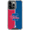 MLB Philadelphia Phillies Split iPhone 16 Pro Clear Case