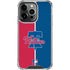 MLB Philadelphia Phillies Split iPhone 16 Pro Clear Case
