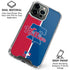 MLB Philadelphia Phillies Split iPhone 16 Pro Clear Case