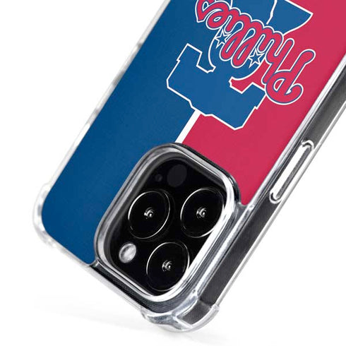 MLB Philadelphia Phillies Split iPhone 16 Pro MagSafe Case
