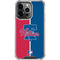 MLB Philadelphia Phillies Split iPhone 16 Pro Max Clear Case