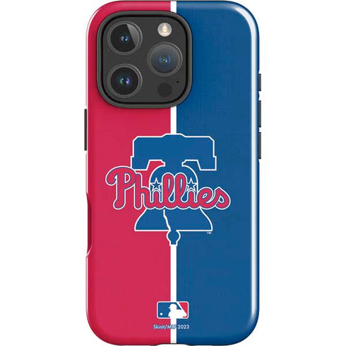 MLB Philadelphia Phillies Split iPhone 16 Pro Max Impact Case