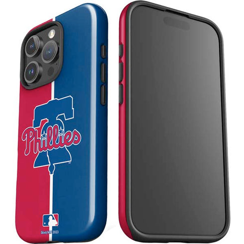 MLB Philadelphia Phillies Split iPhone 16 Pro Max Impact Case