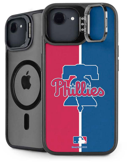 MLB Philadelphia Phillies Split iPhone 16e Kickstand Case
