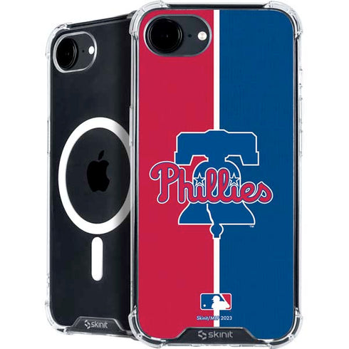 MLB Philadelphia Phillies Split iPhone 16e MagSafe Case