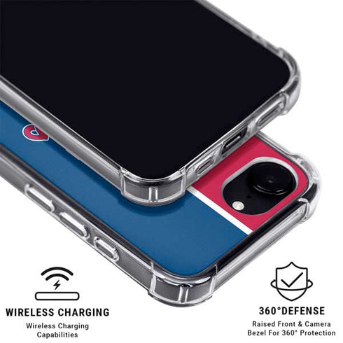 MLB Philadelphia Phillies Split iPhone 16e MagSafe Case