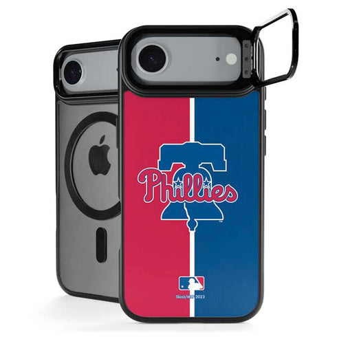 MLB Philadelphia Phillies Split iPhone 17 Air Kickstand Case