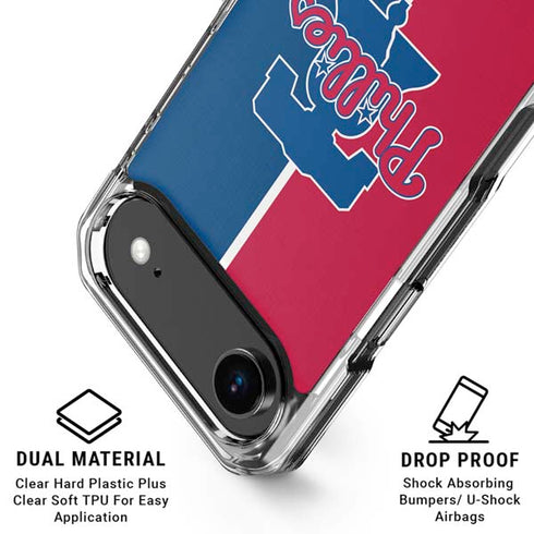 MLB Philadelphia Phillies Split iPhone 17 Air MagSafe Case
