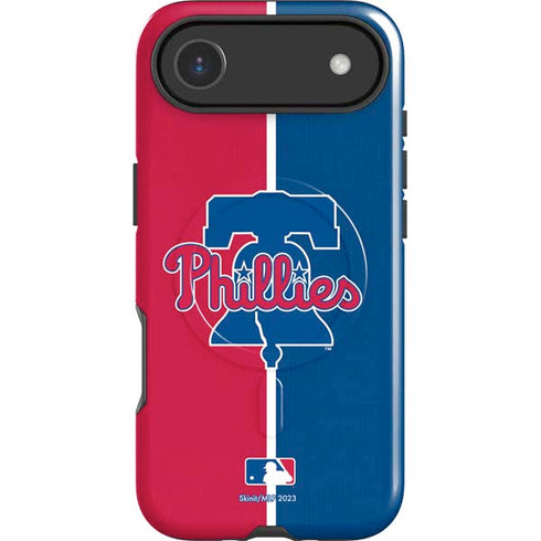 MLB Philadelphia Phillies Split iPhone 17 Air Magsafe Impact Case