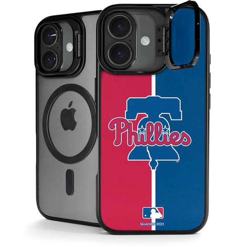 MLB Philadelphia Phillies Split iPhone 17 Kickstand Case