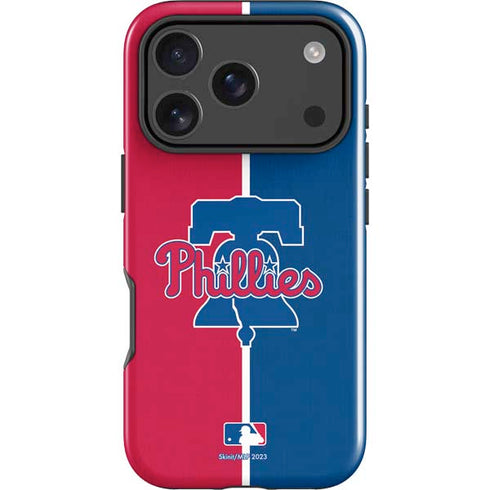 MLB Philadelphia Phillies Split iPhone 17 Pro Max Impact Case