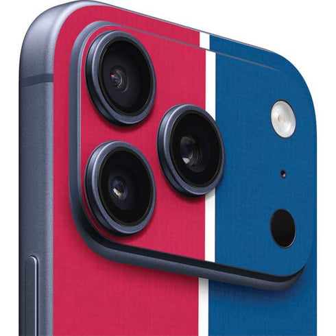 MLB Philadelphia Phillies Split iPhone 17 Pro Max Skin