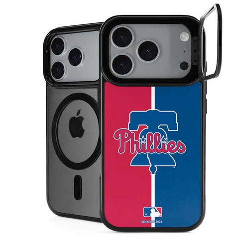 MLB Philadelphia Phillies Split iPhone 18 Pro Kickstand Case