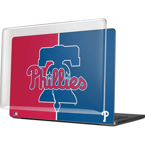 MLB Philadelphia Phillies Split MacBook Pro 14in (2021-24) Case plus Skin