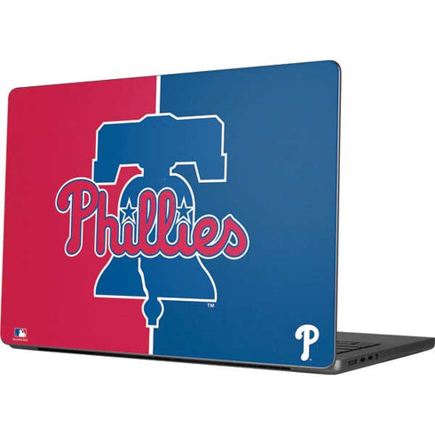 MLB Philadelphia Phillies Split Apple MacBook Pro 14-inch Skin