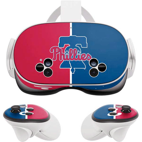 MLB Philadelphia Phillies Split Meta Quest 3S Skin