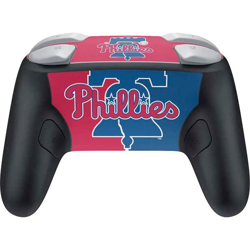 MLB Philadelphia Phillies Split Nintendo Switch 2 (2025) Pro Controller Skin