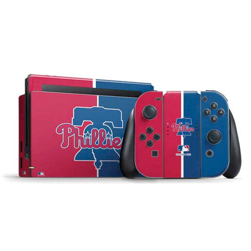 MLB Philadelphia Phillies Split Nintendo Skins
