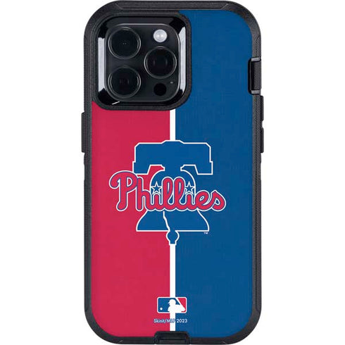 MLB Philadelphia Phillies Split Otterbox Defender iPhone Skin