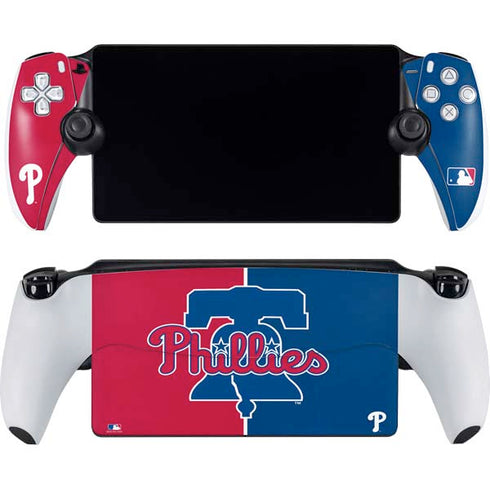 MLB Philadelphia Phillies Split PlayStation Portal Remote Player Skin