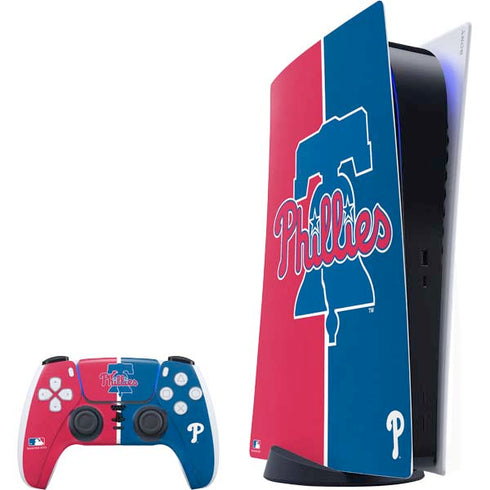 MLB Philadelphia Phillies Split PlayStation PS5 Skins