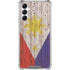 Philippines Flag Dark Wood Gabb Phone 4 Clear Case