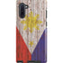 Philippines Flag Dark Wood Galaxy Cases