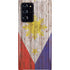 Philippines Flag Dark Wood Galaxy Cases