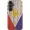 Philippines Flag Dark Wood Galaxy S25 Plus Impact Case