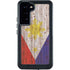 Philippines Flag Dark Wood Galaxy S24 Plus Waterproof Case