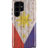 Philippines Flag Dark Wood Galaxy S25 Ultra Impact Case