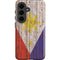 Philippines Flag Dark Wood Galaxy S26 Plus Impact Case