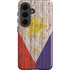 Philippines Flag Dark Wood Galaxy S26 Plus Impact Case