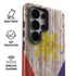 Philippines Flag Dark Wood Galaxy S26 Ultra Impact Case