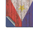 Philippines Flag Dark Wood Galaxy Z Fold6 Skin