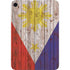 Philippines Flag Dark Wood Apple iPad Mini Skin