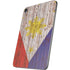 Philippines Flag Dark Wood Apple iPad Mini Skin