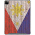 Philippines Flag Dark Wood iPad Cases