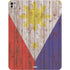 Philippines Flag Dark Wood iPad Pro 13in M4 (2024) Skin