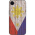 Philippines Flag Dark Wood iPhone 16e Skin