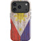 Philippines Flag Dark Wood iPhone 18 Pro Impact Case