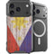 Philippines Flag Dark Wood iPhone 18 Pro Max MagSafe Case