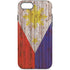 Philippines Flag Dark Wood iPhone Cases