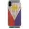 Philippines Flag Dark Wood iPhone X/XS Cargo Case
