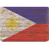 Philippines Flag Dark Wood Apple MacBook Air Skin